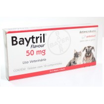 Baytril 50mg - 10 Comp